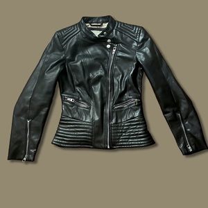H&M Biker Faux Leather Jacket